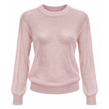 Boogzel Apparel Soft Girl Aesthetic Sheer Knit Sweater, view 3