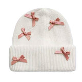 Boogzel Apparel Soft Girl Bows Beanie Hat, view 5