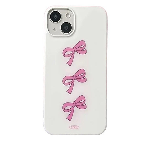 Boogzel Apparel Soft Girl Bows iPhone Case