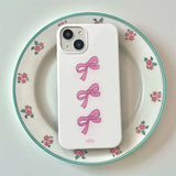 Boogzel Apparel Soft Girl Bows iPhone Case, view 4