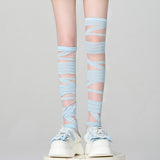 Boogzel Apparel Soft Girl Crisscross Lace-Up Socks, view 2