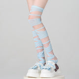 Boogzel Apparel Soft Girl Crisscross Lace-Up Socks, view 3