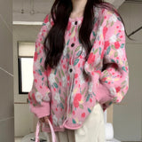 Boogzel Apparel Soft Girl Floral Cardigan, view 6