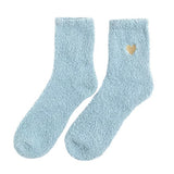 Boogzel Apparel Soft Girl Heart Fuzzy Socks, view 2