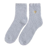 Boogzel Apparel Soft Girl Heart Fuzzy Socks, view 4