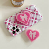 Boogzel Apparel Soft Girl Pink iPhone Case, view 2