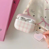 Boogzel Apparel Soft Girl Plaid Airpods Case, view 2