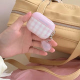 Boogzel Apparel Soft Girl Plaid Airpods Case, view 5