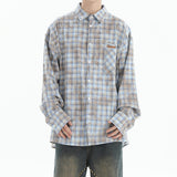 Boogzel Apparel Soft Girl Plaid Button-Up Shirt, view 3