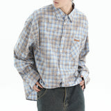Boogzel Apparel Soft Girl Plaid Button-Up Shirt, view 5