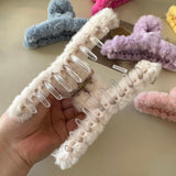 Boogzel Apparel Soft Girl Plush Hair Claw, view 3
