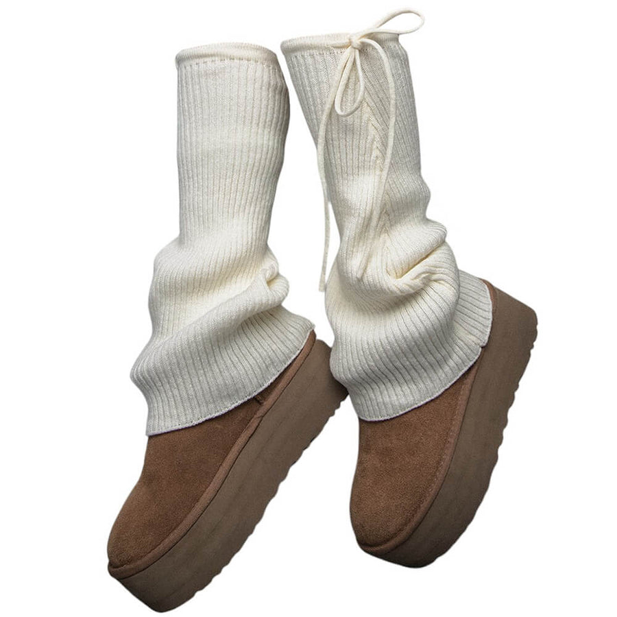 Boogzel Apparel Soft Girl Ribbed Leg Warmers