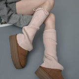 Boogzel Apparel Soft Girl Ribbed Leg Warmers, view 5