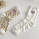 Boogzel Apparel Soft Girl Ruffle Socks, view 2
