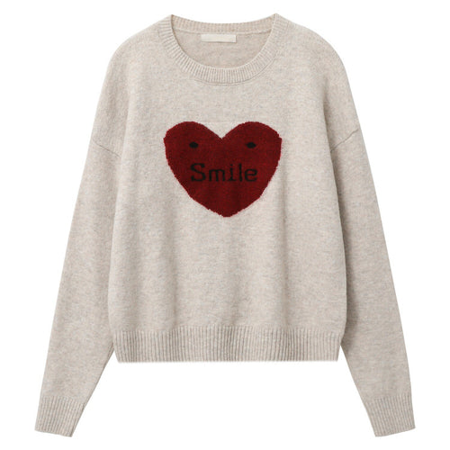 Boogzel Apparel Soft Girl Warm Heart Sweater