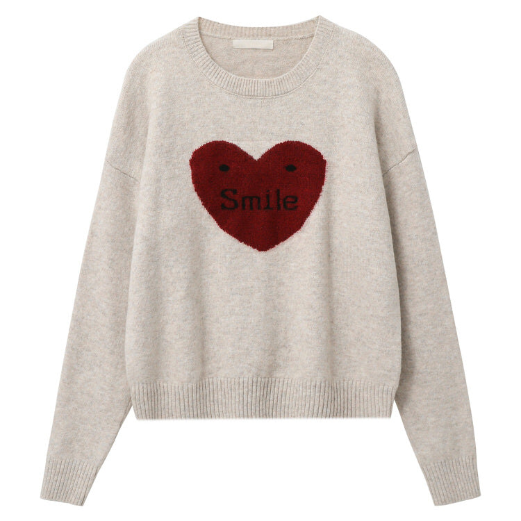 Boogzel Apparel Soft Girl Warm Heart Sweater