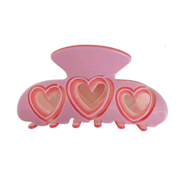 Boogzel Apparel Softie Heart Hair Claw