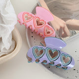 Boogzel Apparel Softie Heart Hair Claw, view 3