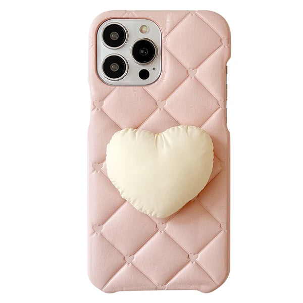 Boogzel Apparel Softie Heart Puffer IPhone Case