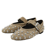Boogzel Apparel Soho Beaded Mary Jane Ballet Flats, view 2