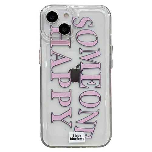 Boogzel Apparel Someone Happy iPhone Case
