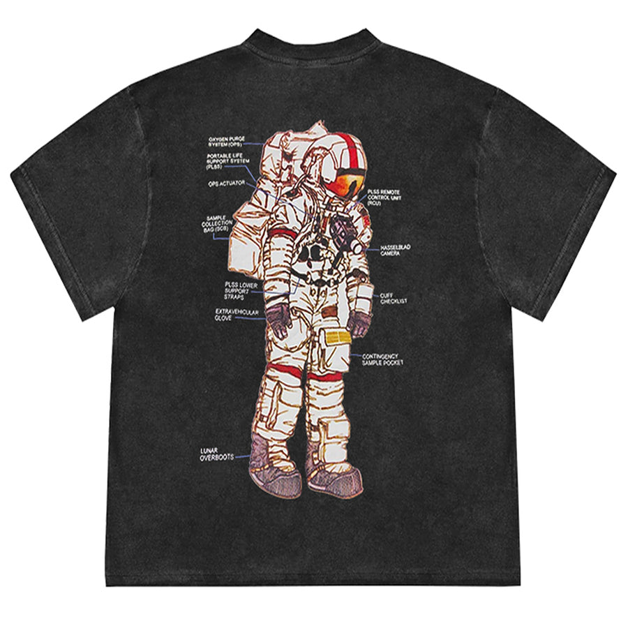 Boogzel Apparel Space Mission Oversized T-Shirt