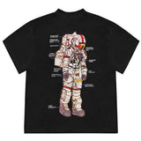 Boogzel Apparel Space Mission Oversized T-Shirt, view 4