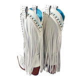 Boogzel Apparel Space Oddity Fringe Boots, view 4