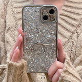 Boogzel Apparel Sparkle Bowknot iPhone Case, view 3