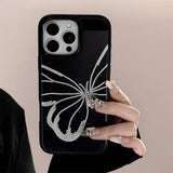 Boogzel Apparel Sparkling Butterfly iPhone Case, view 2