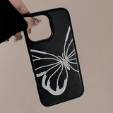 Boogzel Apparel Sparkling Butterfly iPhone Case, view 3