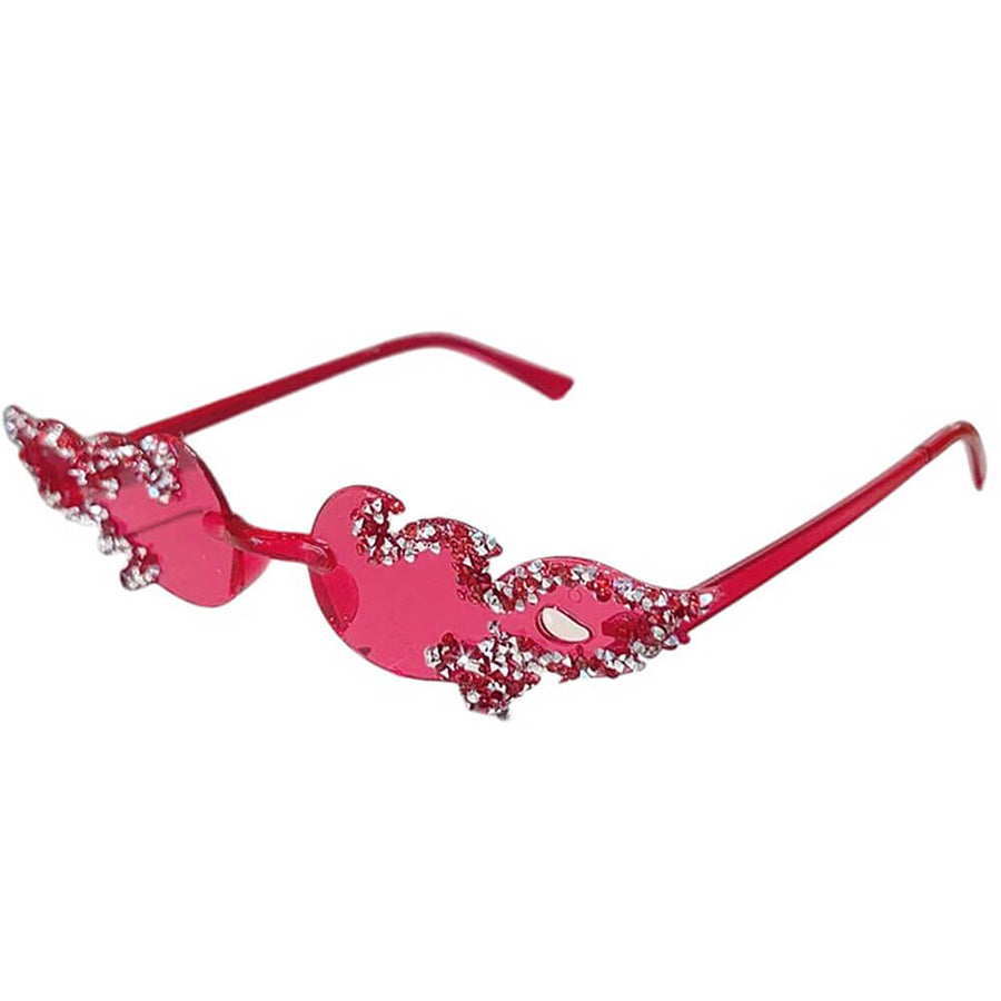 Boogzel Apparel Sparkling Flame Sunglasses