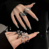 Boogzel Apparel Spider Aesthetic Ring, view 2