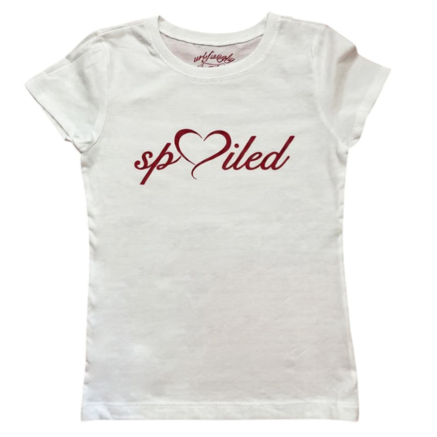 Boogzel Apparel Spoiled Heart Y2K Baby Tee