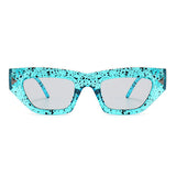 Boogzel Apparel Spotted Square Sunglasses, view 2