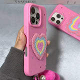 Boogzel Apparel Spreading Love iPhone Case, view 4