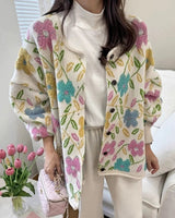 Boogzel Apparel Spring Garden Knit Jacket, view 3
