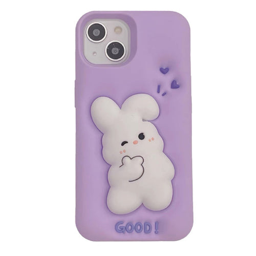 Boogzel Apparel Squishy Bunny iPhone Case