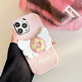 Boogzel Apparel Star Angel Wings iPhone Case, view 3