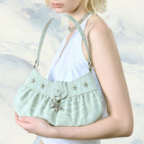 Boogzel Apparel Star Charm Dumpling Shoulder Bag, view 4