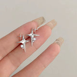 Boogzel Apparel Star Child Aesthetic Stud Earrings, view 2
