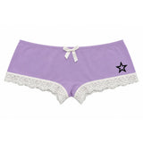 Boogzel Apparel Star Child Lace Micro Shorts, view 2