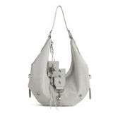 Boogzel Apparel Star Detail Hobo Bag, view 4