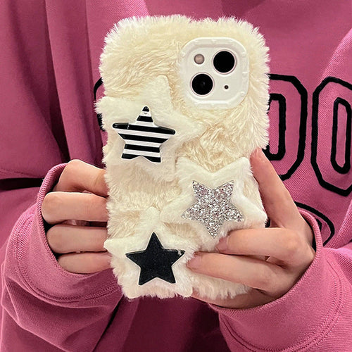 Boogzel Apparel Star Fluffy iPhone Case