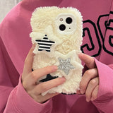 Boogzel Apparel Star Fluffy iPhone Case, view 2