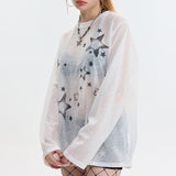 Boogzel Apparel Star Girl Aesthetic Long Sleeve Top, view 6