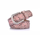 Boogzel Apparel Star Girl Aesthetic Rivet Belt, view 2