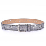 Boogzel Apparel Star Girl Aesthetic Rivet Belt, view 5