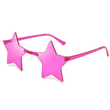 Boogzel Apparel Star Girl Aesthetic Sunglasses, view 2