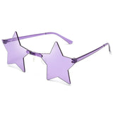 Boogzel Apparel Star Girl Aesthetic Sunglasses, view 3